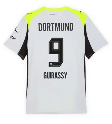 Borussia Dortmund Serhou Guirassy #9 Udebanetrøje 2025-26 Kortærmet